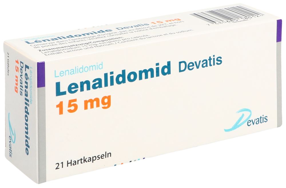 LENALIDOMIDE Devatis caps 15 mg 21 pce