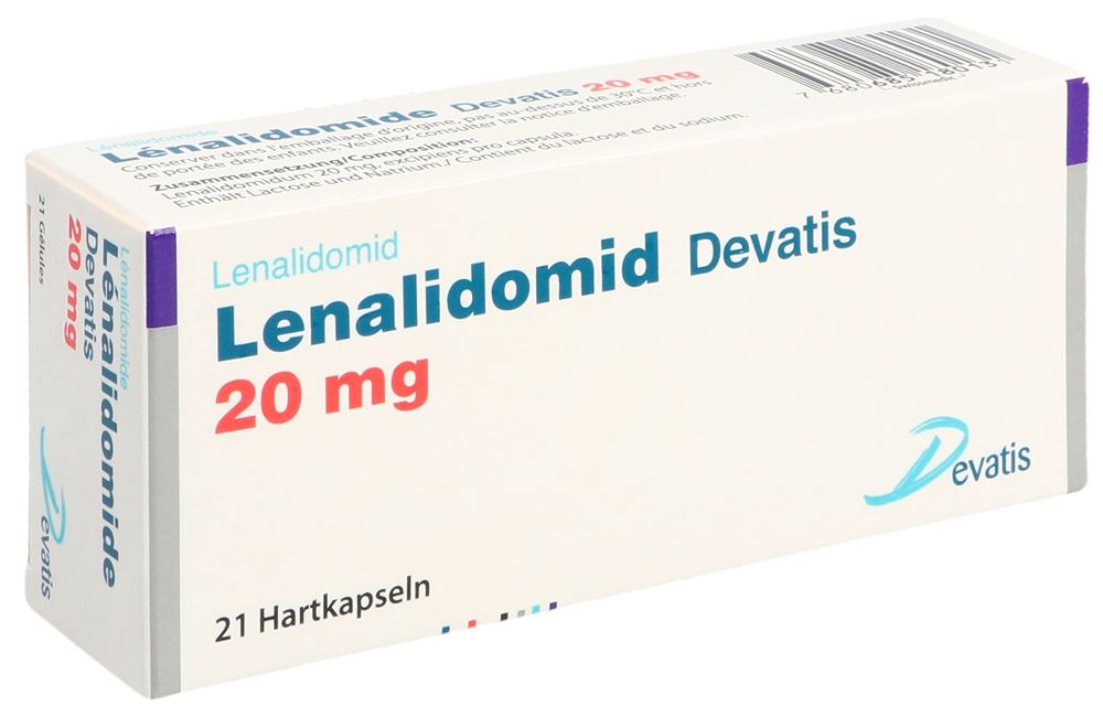 LENALIDOMIDE Devatis caps 20 mg 21 pce