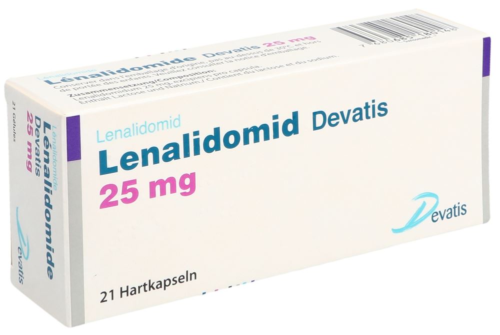 LENALIDOMIDE Devatis caps 25 mg 21 pce
