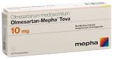 OLMESARTAN Mepha Teva cpr pell 10 mg 28 pce