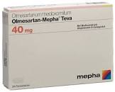 OLMESARTAN Mepha Teva cpr pell 40 mg 28 pce