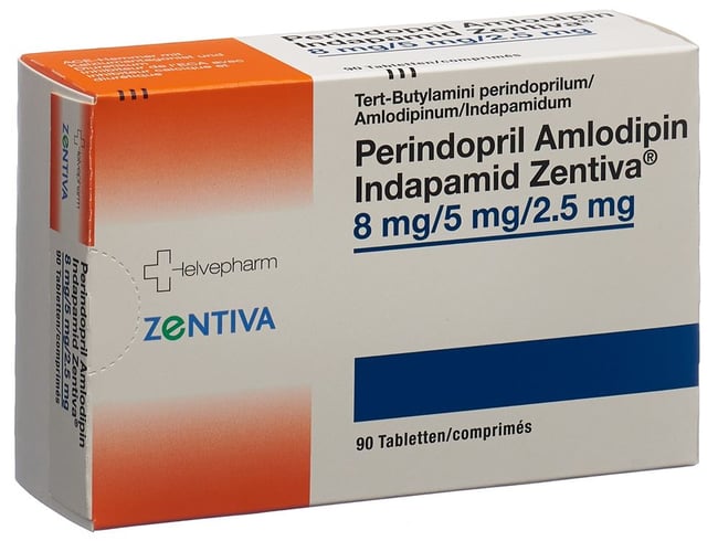 Perindopril Zentiva 5 mg, Filmtabletten