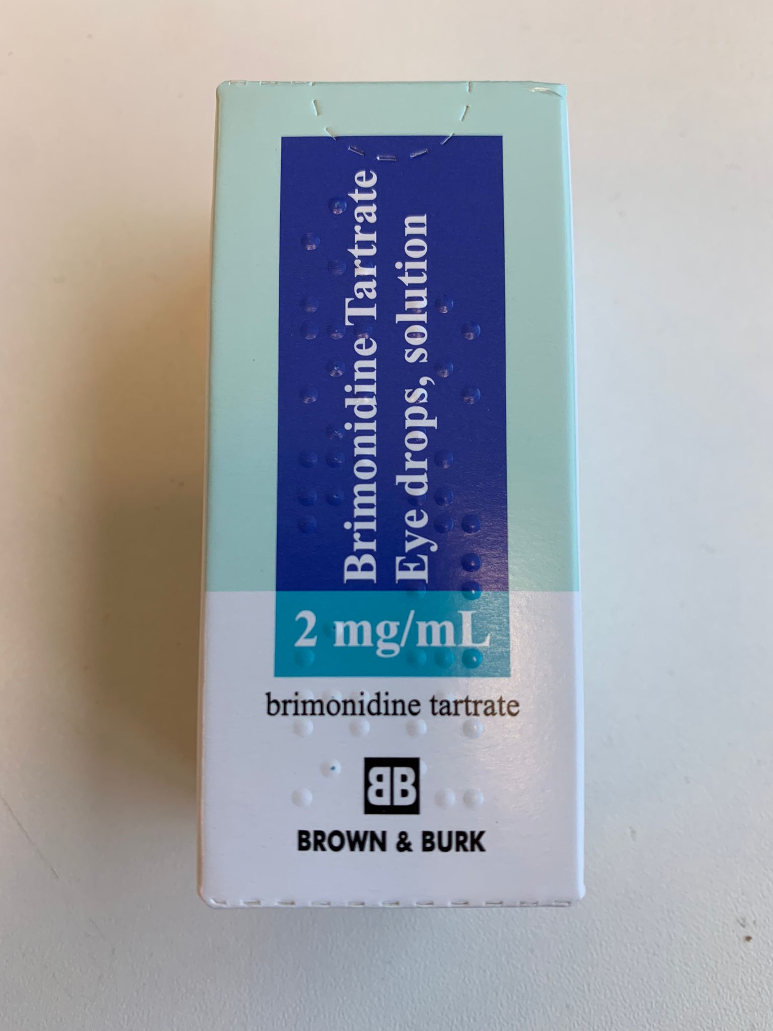 Brimonidine Labatec 2 mg/ml, collyre en solution