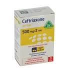 CEFTRIAXON Lagap 500 mg i.v. / 500 mg / 1 flacon(s