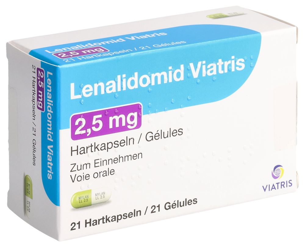 LENALIDOMID Viatris caps 2.5 mg 21 pce