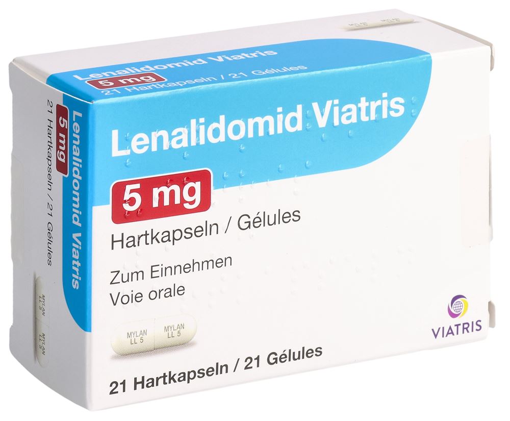 LENALIDOMID Viatris caps 5 mg 21 pce