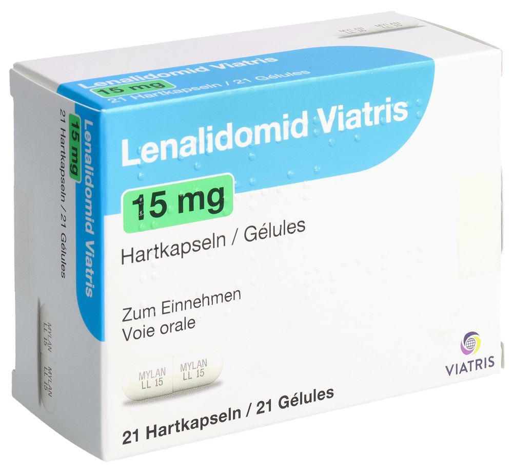 LENALIDOMID Viatris caps 15 mg 21 pce