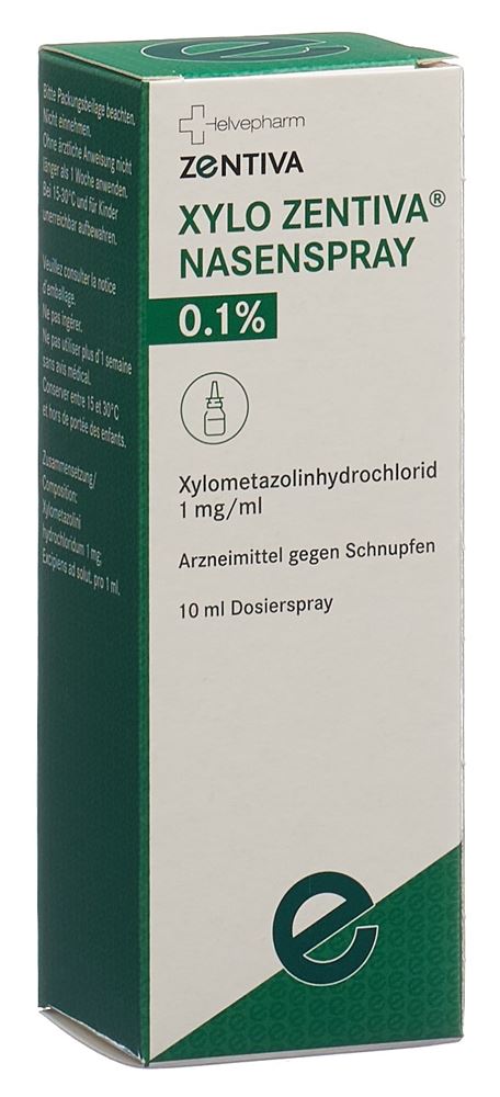 XYLO Zentiva spray nasal 0.1 % spr dos 10 ml