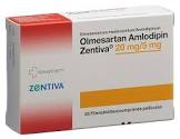 OLMESARTAN AMLO Zentiva cpr pell 20/5 mg 28 pce