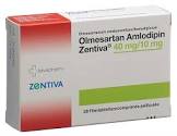 OLMESARTAN AMLO Zentiva cpr pell 40/10 mg 28 pce