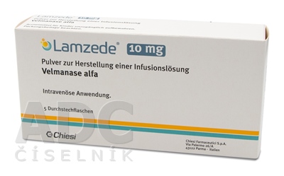 Lamzede 10 mg, poudre pour solution pour perfusion