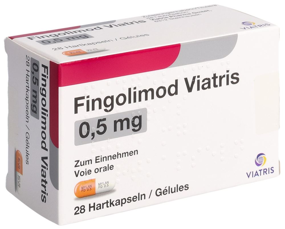 FINGOLIMOD Viatris caps 0.5 mg 28 pce