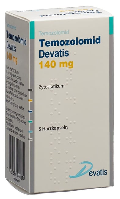 Temozolomid Devatis 140 mg, Kapseln