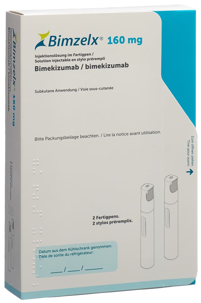 BIMZELX 160 mg/ml stylo pré (emb double) 2 x 1 ml