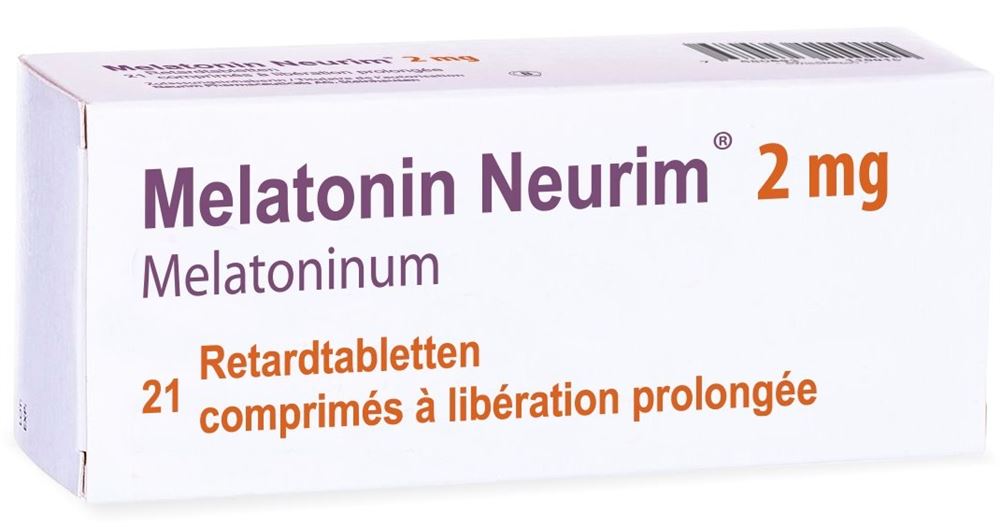 MELATONIN Neurim cpr ret 2 mg 21 pce