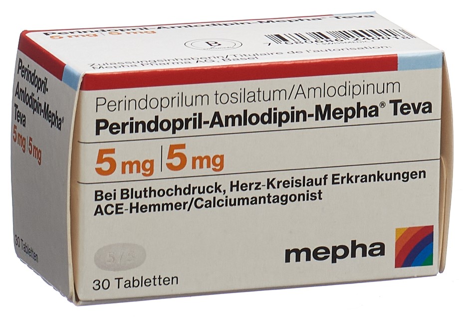 PERINDOPRIL Amlodipin-Mepha Teva 5/5mg 30 pce