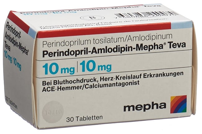 PERINDOPRIL Amlodipin-Mepha Teva 5/5mg 30 pce