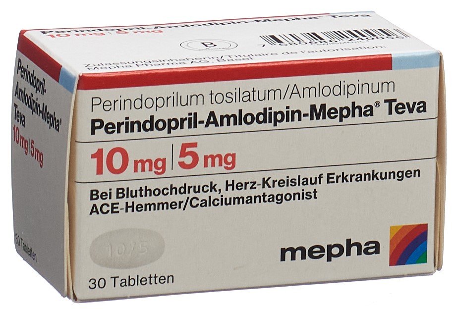 PERINDOPRIL Amlodipin-Mepha Teva 10/5mg 30 pce