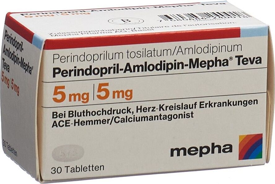PERINDOPRIL Amlodipin-Mepha Teva 10/10mg 30 pce