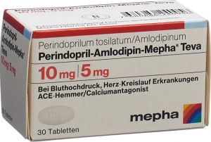 PERINDOPRIL Amlodipin-Mepha Teva 10/10mg 90 pce
