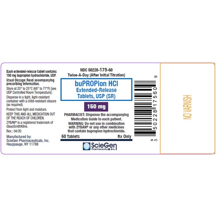 BUPROPION XR Sandoz cpr ret 150 mg bte 30 pce