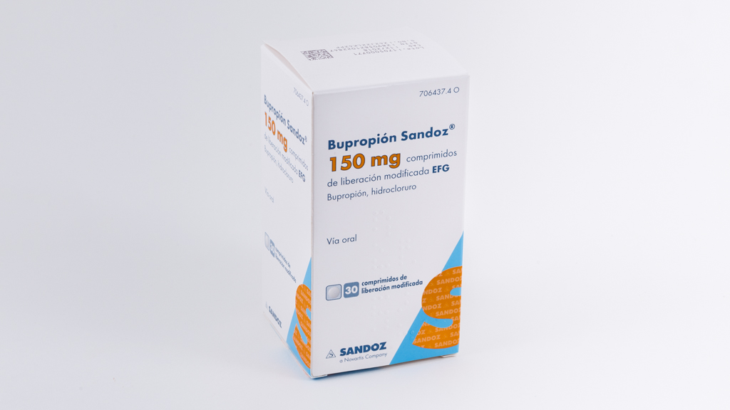 BUPROPION XR Sandoz cpr ret 300 mg 30 pce