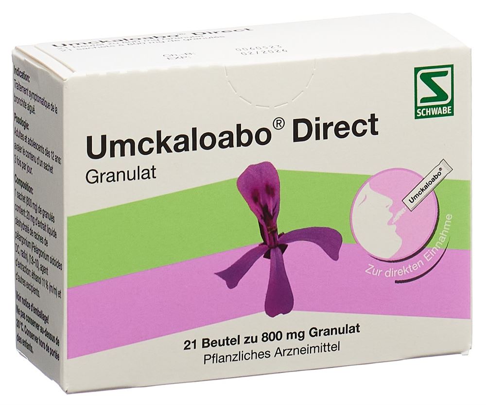 Umckaloabo Direct, Granulat