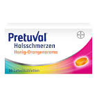 Pretuval Halsschmerzen, Lutschtabletten mit Honig-Orangenaroma