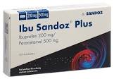 Ibu Sandoz Plus 200 mg / 500 mg, Filmtabletten