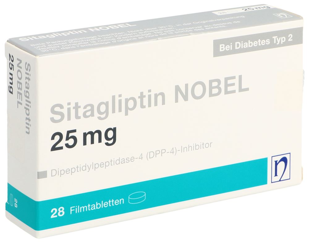 SITAGLIPTIN NOBEL cpr pell 25 mg 28 pce