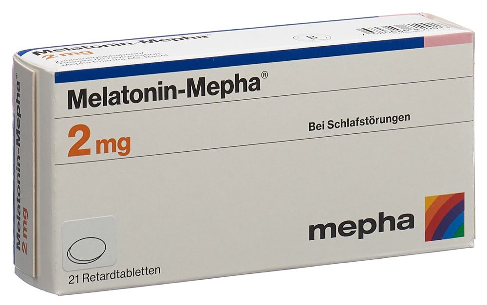 MELATONIN Mepha cpr ret 2 mg 21 pce