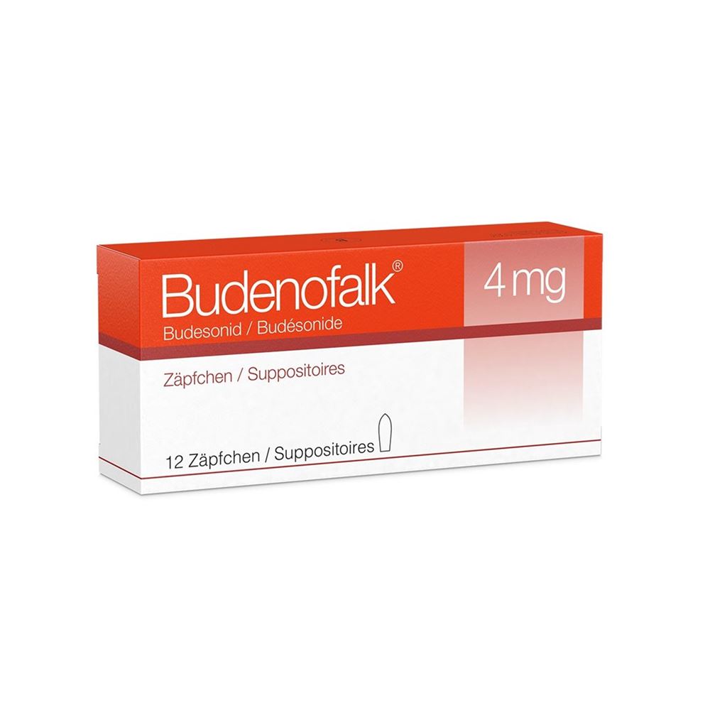 BUDENOFALK supp 4 mg 12 pce