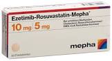 Ezetimib Rosuvastatin Sandoz 10 mg / 5 mg, Filmtabletten