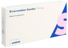 Rivaroxaban Sandoz eco 10 mg, Filmtabletten