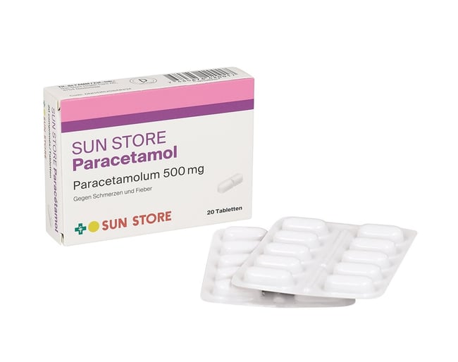 Paracetamol Sandoz eco 500 mg, Tablette