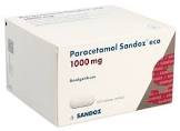 Paracetamol Sandoz eco 1000 mg, Tablette