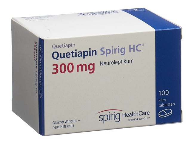 QUETIAPINE Spirig HC cpr pell 200 mg 100 pce