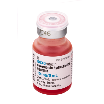 DOXORUBICIN Accord sol inj 100 mg/50ml flac