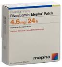 RIVASTIGMIN Mepha Patch 4.6 mg/24h TTS sach 30 pce