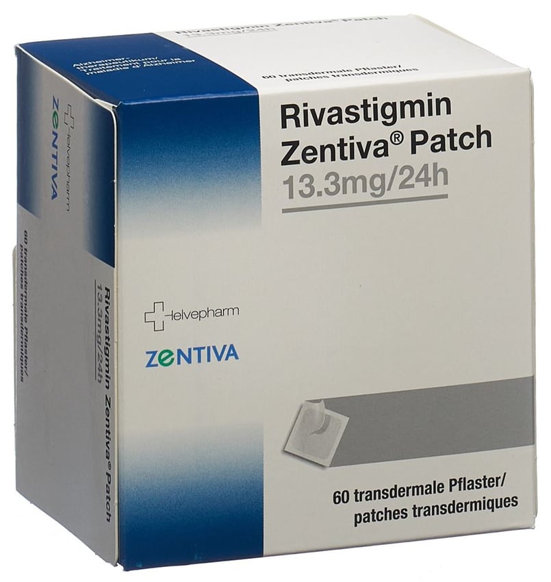 RIVASTIGMIN Mepha Patch 9.5 mg/24h TTS sach 60 pce