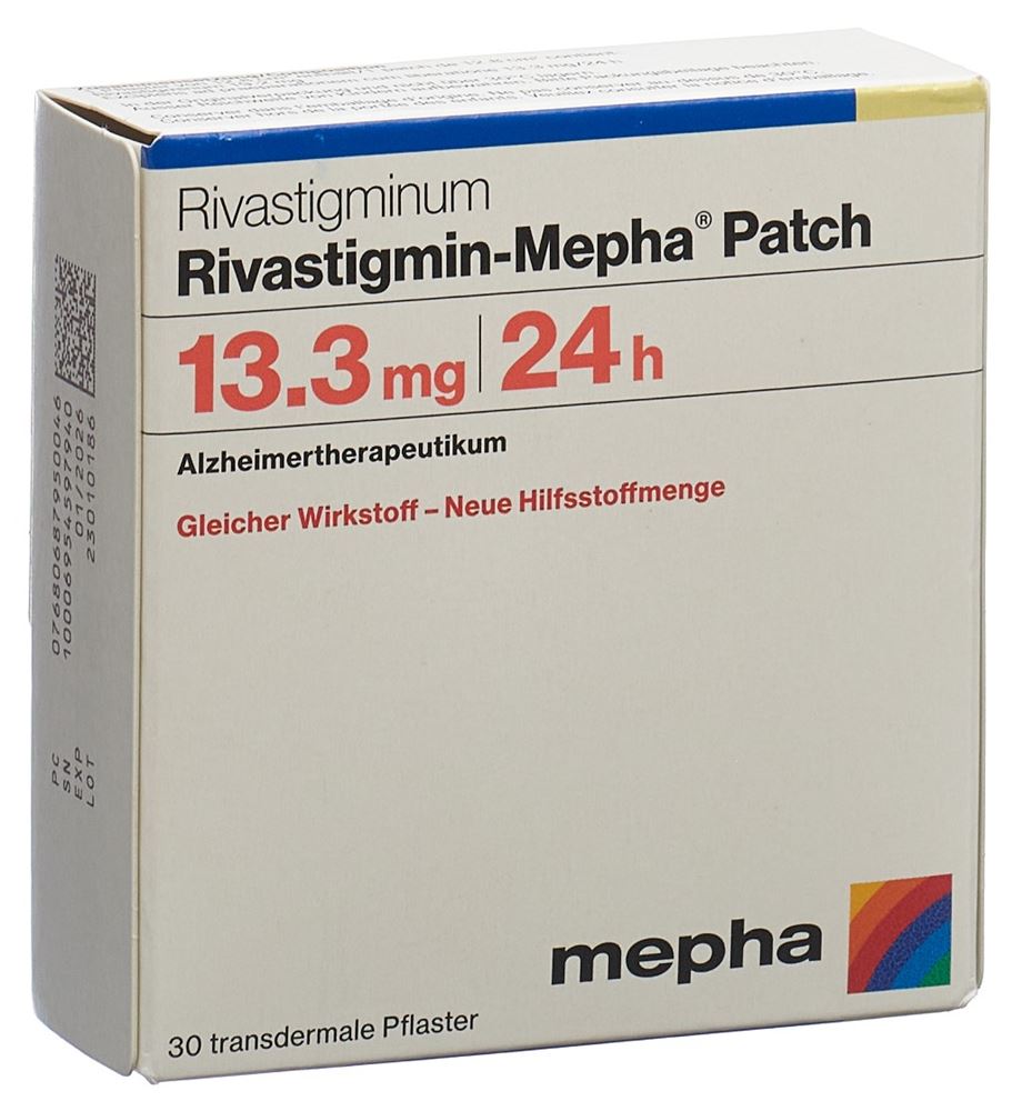 RIVASTIGMIN Mepha Patch 13.3 mg/24h TTS 30 pce