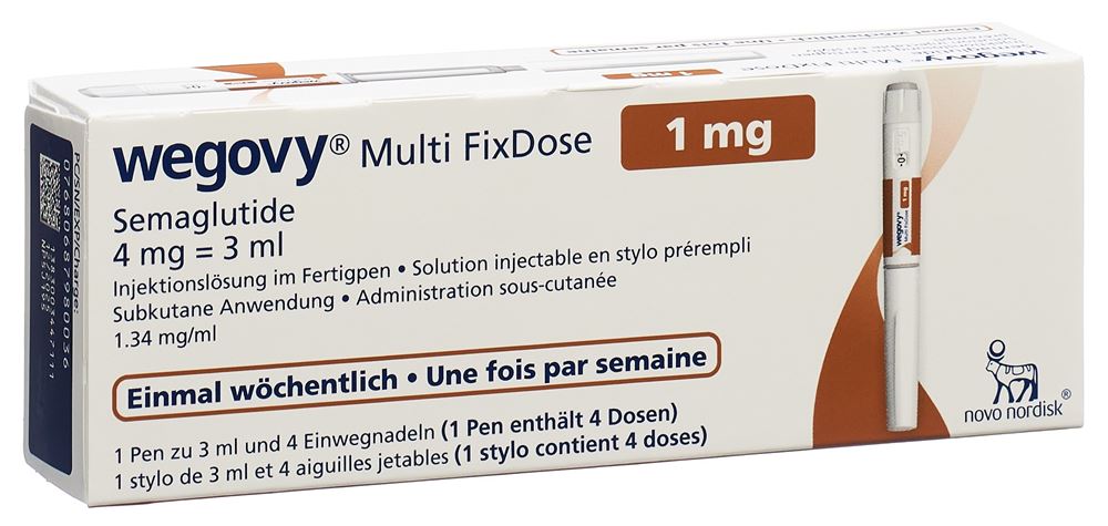 WEGOVY Multi FixDose sol inj 1 mg