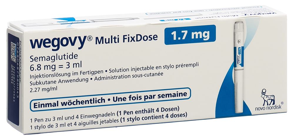 WEGOVY Multi FixDose sol inj 1.7 mg