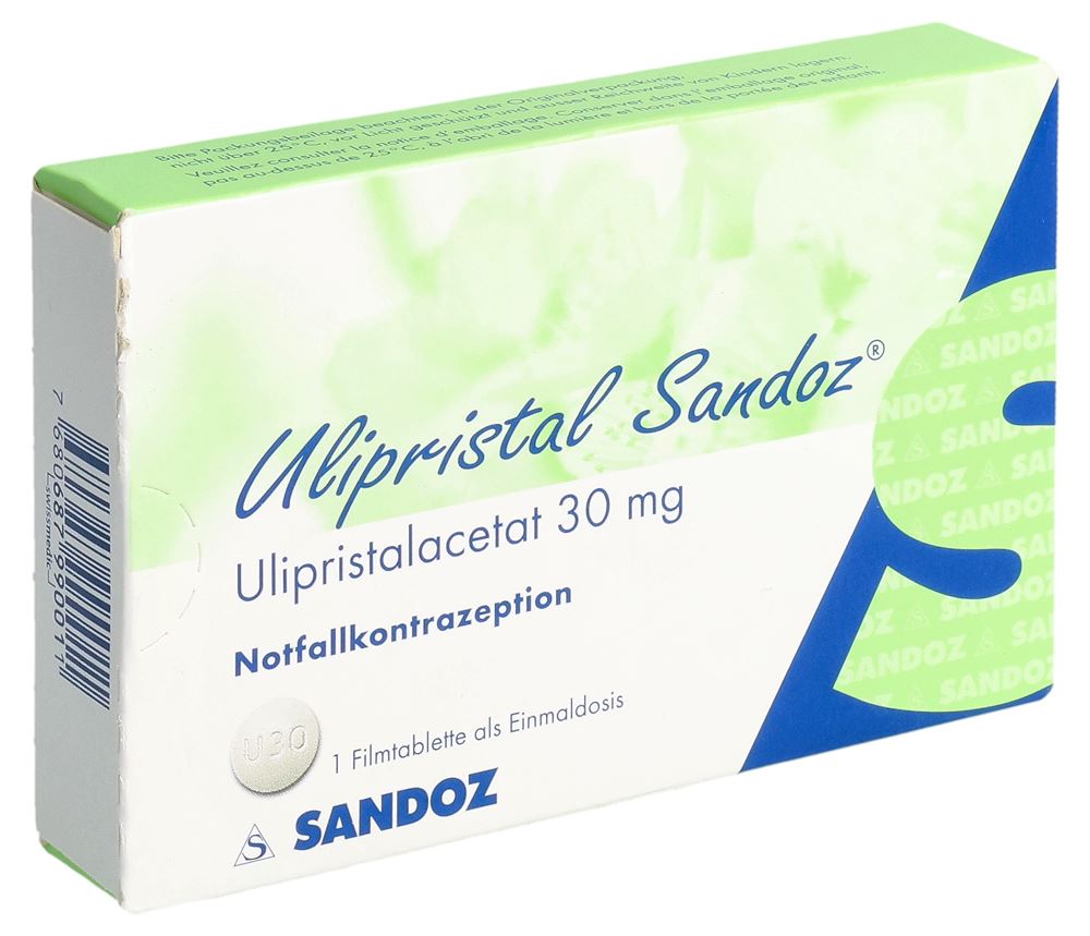 ULIPRISTAL Sandoz cpr pell 30 mg