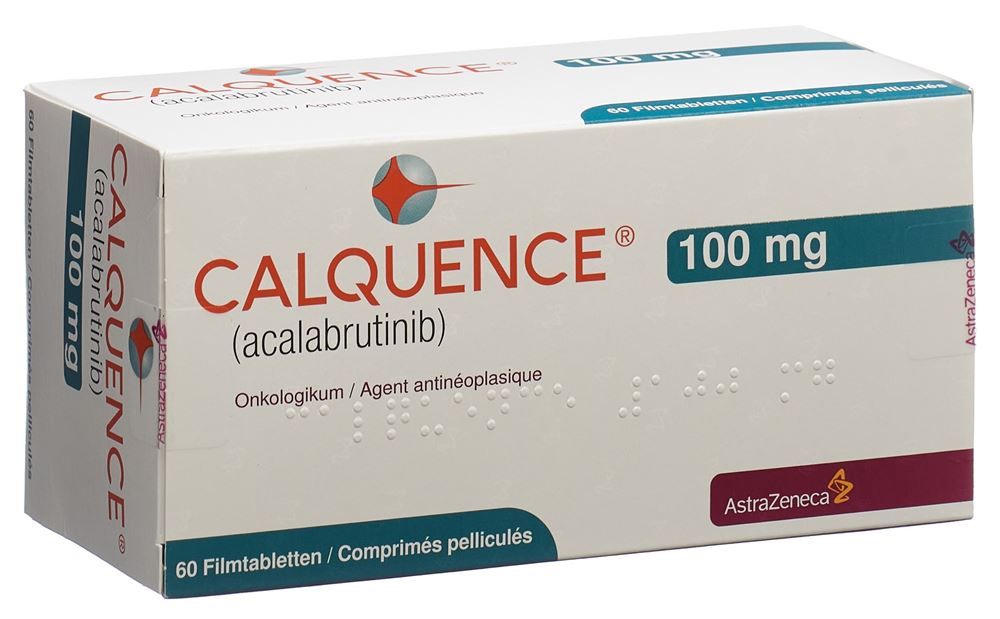 CALQUENCE cpr pell 100 mg 60 pce