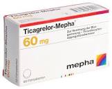 TICAGRELOR Mepha cpr pell 60 mg 56 pce
