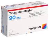 TICAGRELOR Mepha cpr pell 90 mg 56 pce