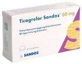 Ticagrelor Zentiva 60 mg, Filmtabletten