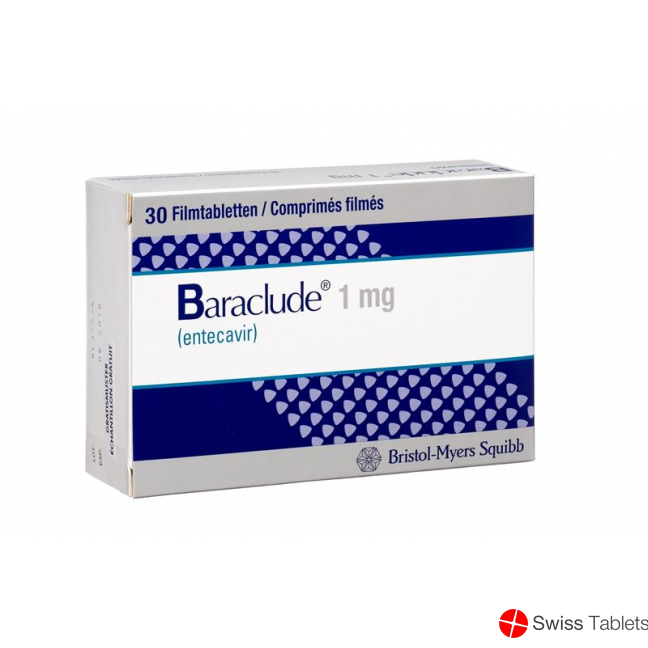 Baraclude 1 mg, Filmtabletten