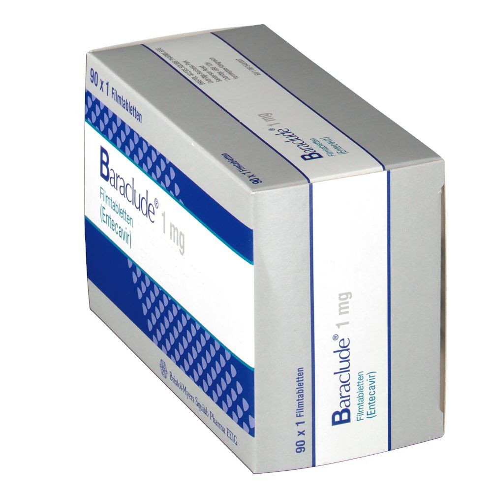 Baraclude 1 mg, Filmtabletten